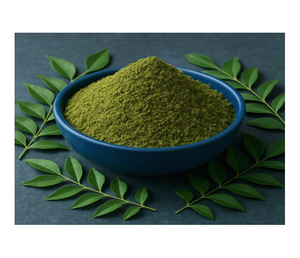 Polvo de Hojas de Curry de Calidad de Exportación, Especia Natural Pura, Hojas de Curry Frescas Procesadas y Secas, Polvo Fino, Suministro a Granel para Alimentos - Product Image 1