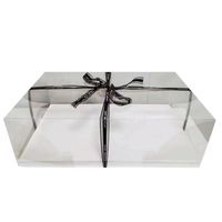 Meilleures ventes Grande boîte à gâteau transparente pour mariage