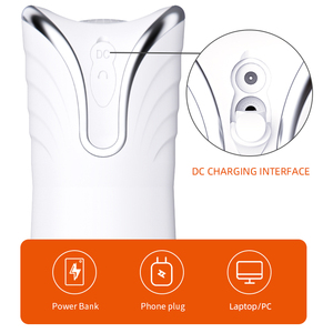 Automatic Electric <strong>Shock</strong> Vibrating Stroker Male Masturbator Hands-Free Penis <strong>Massager</strong> with Sucking Feature for Pleasure - Product Image 5