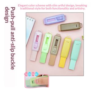ممحاة قلم رصاص للطلاب قابلة للسحب والدفع، مطاطية، إبداعية، خاصة للرسم والاختبار، أقل قطعًا، قابلة للاستبدال - Product Image 2