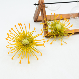 Alfiletero de Plástico con Flores Artificiales de Leucospermum Protea para Decoración de Hogar y Oficina en Jarrones - Product Image 5