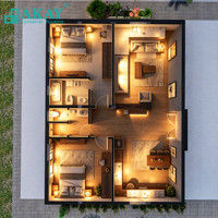 Maisons modulaires personnalisées AKAY, isolées, insonorisées, préfabriquées, petites maisons mobiles pour villas, complexes hôteliers, hôtels