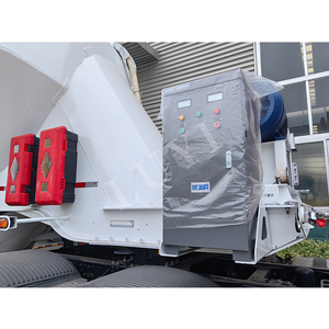 Transportador de grano en polvo industrial Silo de 4 ejes Semi-Remolque Molinos de harina Fábricas de piensos Plantas de cemento Vehículo de transporte - Product Image 6