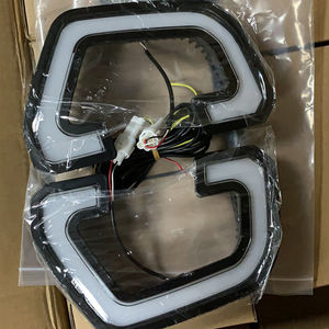 Copertura per Luci Diurne a LED e Fendinebbia per Auto, Compatibile con <span class=keywords><strong>Audi</strong></span> <span class=keywords><strong>A3</strong></span>/A4/Scirocco VW Polo/RX/A8 e Griglia Performance ADT-GL-C - Product Image 1