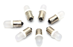 ADT ADT-194-P-1 AC/DC 6.3V # 44/ # หลอดไฟ LED สำหรับเครื่องพินบอลแบบ Bayonet Base 47 ดวง ไม่กระพริบ ฝาครอบแบบฝ้า ปลั๊กแบบ EU ปรับแต่งได้ - Product Image 4