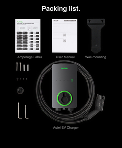 Chargeur de véhicule électrique intelligent Autel Maxicharger EV 50Amp 240V Station de charge commerciale État neuf - Product Image 4