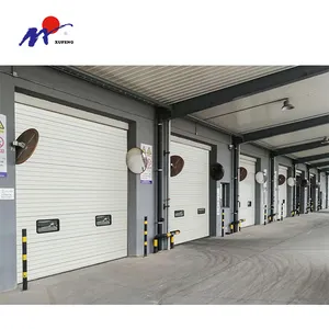 Commercial Folding Security Insulated Overhead Electric Insulation White Sectional Modern Industrial Door