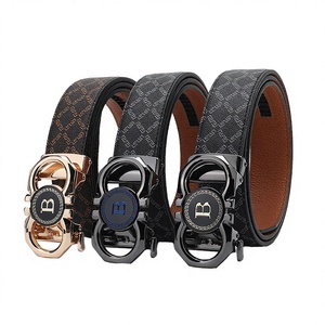 Cinturón Casual de Negocios para Hombre con Hebilla de Aleación y Estampado Animal, de Cuero Genuino, Resistente a Arañazos y al Desgaste, Venta Directa de Fábrica - Product Image 3