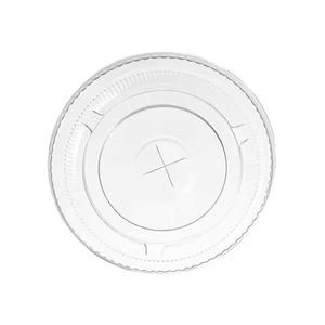 Gobelets en plastique PET jetables transparents écologiques de 98 mm et 16 oz avec couvercles anti-fuite pour boissons froides et bubble tea, personnalisables avec votre logo - Product Image 4