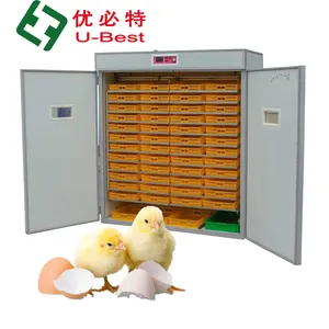 U-BEST 6000 pcs Goose quail chicken automatic incubators hatching eggs for eggs