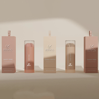 Boîte d'emballage en papier de haute qualité de luxe avec logo personnalisé matériaux recyclés cosmétiques de soins de la peau utilisation de la crème pour le visage stratification mate