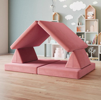 Fauteuil compressé sous vide, une place, en tissu, garni d'éponge, design ergonomique moderne, pieds en bois, ensemble modulaire pour la maison et le bureau