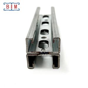 Unistrut C ช่อง1-5/8x1-5/8นิ้วผง12GA เคลือบ Q235มาตรฐาน <span class=keywords><strong>ASTM</strong></span> - Product Image 6