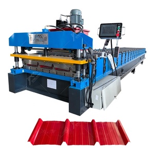 Máquina Perfiladora de Láminas de Acero para Techos IBR TR4 Automática y Popular <span class=keywords><strong>en</strong></span> Perú - Product Image 1
