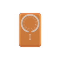 C1039 Nouveauté Chargeur portable sans fil magnétique en alliage d'aluminium 10000mAh, batterie externe compacte, prix d'usine