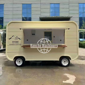 Camión de Comida Móvil Multifuncional de China, Remolque de Comida Móvil con Ruedas Grandes - Product Image 4