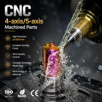 Pièces médicales usinées CNC 5 axes de haute précision, sur mesure, pour implants dentaires et vis orthopédiques