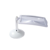 Support rotatif à 360 degrés, amplificateur d'écran, loupe pliable avec lumière pour la lecture sur bureau, matériau ABS