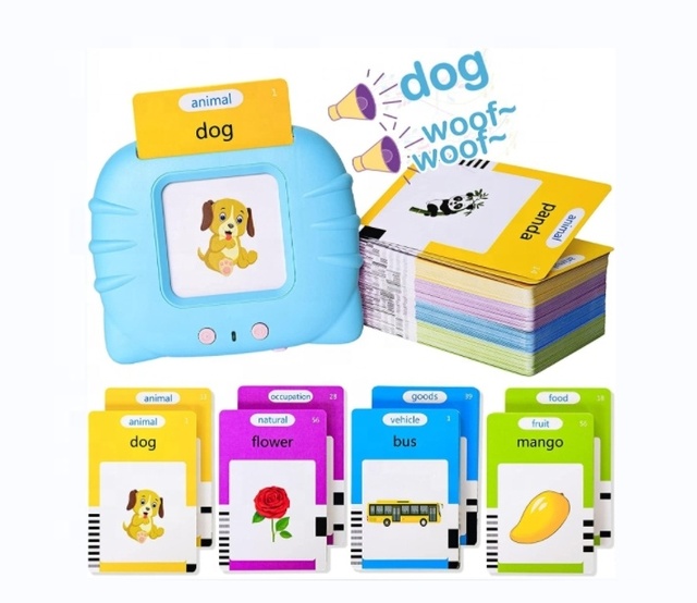 Children Learning Toys - CPSIA CPC Certified Talking Flash Cards with LCD Writing Tablet