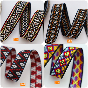 Ruban Jacquard en Polyester/Coton de 25 mm de Largeur, Style National, pour Vêtements, Chaussures, Chapeaux, Accessoires Textiles de Maison - Product Image 6