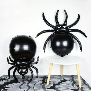 Palloncino in Foil a Forma <span class=keywords><strong>di</strong></span> <span class=keywords><strong>Ragno</strong></span> Camminante per Decorazioni <span class=keywords><strong>di</strong></span> Halloween - Product Image 2