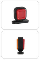 Feux de position latéraux à LED double face, rouge ambre, double couleur, carrés et triangulaires, pour semi-remorques, remorques et tracteurs