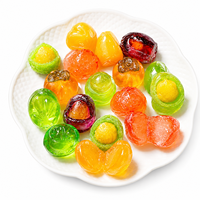 OEM/ODM Gummies aux pruneaux et lait de banane pelée, saveur fruitée douce et acidulée, BRC, avec centre de confiture moelleuse, à croquer, TK Candy, en vrac, marque privée