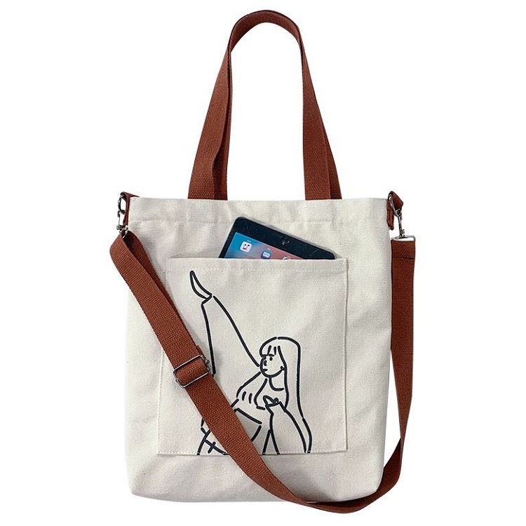 35 14 30cm Canvas Cotton Tote