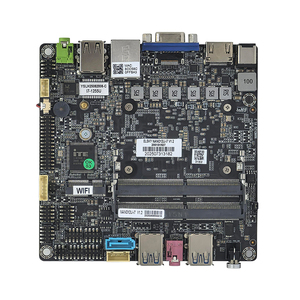 ELSKY 12V~24V Wide Voltage Power 2*DDR4 Memory Gigabit <b>Ethernet</b> PCIE3.0 WiFi Dual Display 12th Gen I5-1235U NANO Motherboard - Product Image 1