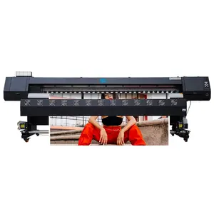 Flex Banner Printing Machine Large Format 3.2m Digital Inkjet Printer Eco Solvent Printing Machine