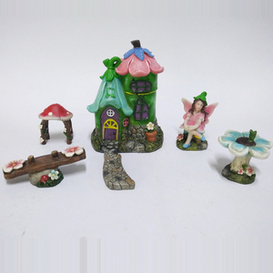 Artesanías de resina de jardín de hadas para mejorar tu espacio al aire libre con toque de fantasía mágica - Product Image 3