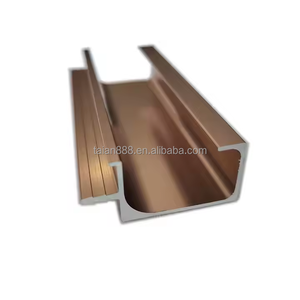 Fabbrica Custom 45mm porta dell'armadio da cucina profili in alluminio serie 6000 in lega di alluminio piegatura servizi di saldatura per il mercato indiano - Product Image 5