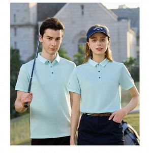 Wholesale High Quality Blank Golf Polo <b>T</b>-shirt Customized Printing Embroidered Logo Unisex Plain Business Polo Shirts - Product Image 5