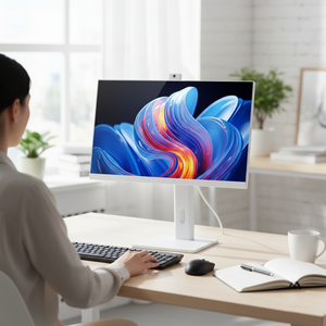 Computadora de Escritorio Todo en Uno de 24 Pulgadas, 1920x1080, <span class=keywords><strong>8GB</strong></span>+256GB SSD, Intel Core I5/I7, con Cámara Integrada para Uso Empresarial - Product Image 1