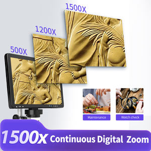 กล้องจุลทรรศน์ดิจิตอลความละเอียดสูง 20MP 1500X หน้าจอ <span class=keywords><strong>10.1</strong></span> นิ้ว พร้อมรีโมทแบบมีสาย สำหรับซ่อมโทรศัพท์และแผงวงจรพิมพ์ กล้องจุลทรรศน์สำหรับงานบัดกรี - Product Image 4