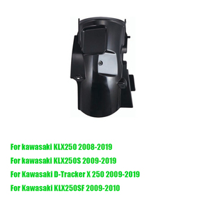 Guardabarros trasero Supermoto, cubierta de guardabarros de plástico para motocicletas Kawasaki KLX250 2008-2017 - Product Image 4