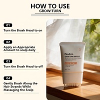 Huile Essentielle pour Soins Capillaires OEM, Ingrédients Biologiques et Naturels, Livrée avec une Tête de Massage, Essence pour la Croissance des Cheveux