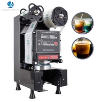 Machine de scellage semi-automatique commerciale pour sachets de lait de soja, crème glacée et boissons, emballage sous film