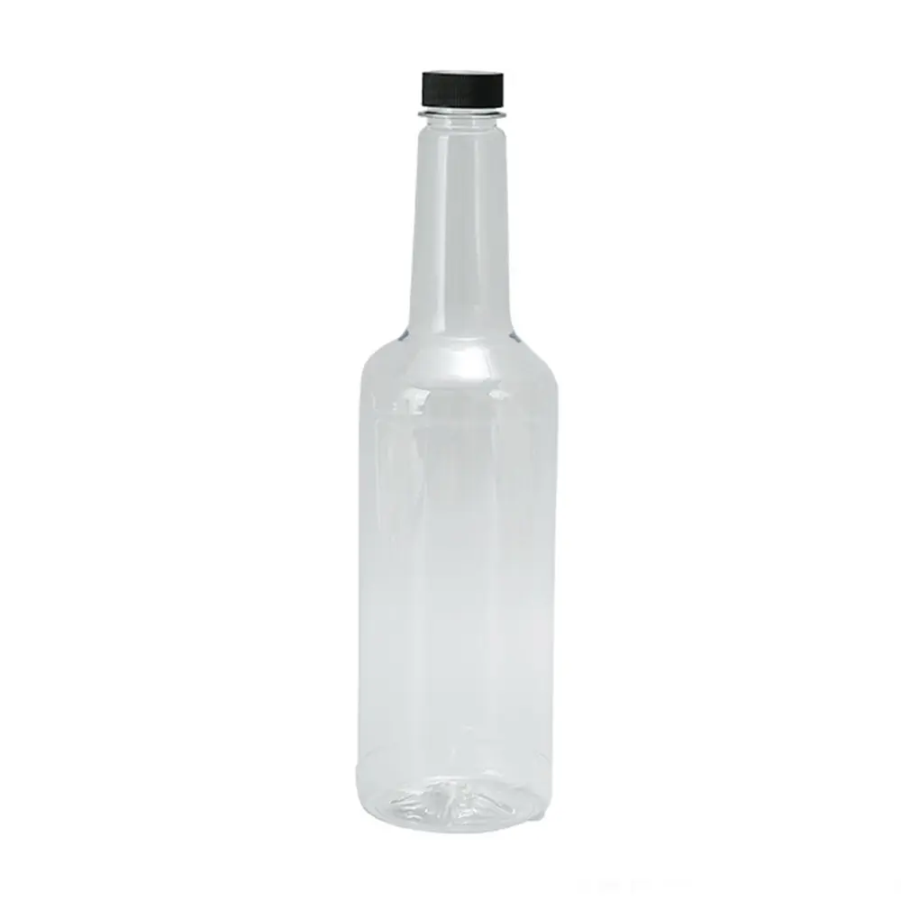 Gıda sınıfı toptan 25oz 750ml boş pet plastik şişeler için zeytinyağı dekorasyon sosu