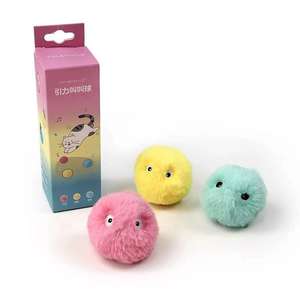 Juguete de Peluche para Mascotas con Sonidos de Animales, Pelota Sonora para Gatos - Product Image 6