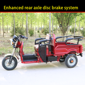 Triciclo a benzina per famiglie piccole signore anziani e bambini Pick-up & Walk corpo chiuso per Cargo & auto - Product Image 5