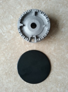 Cuisinière à gaz infrarouge à trois brûleurs en verre trempé, fournie par l'usine - Product Image 6