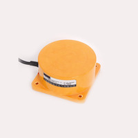 BXUAN BILN15-YA3620-N1 220VAC Sensor Proximitas Induktif Tipe Disk Datar NPN/PNP Tipe Sakelar 40mm Jarak Penginderaan 25Hz LED