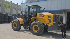 Chargeuse sur pneus ZL50GN 5 tonnes 3,0 m³ avec lame à neige, lame bouteur et grappin à herbe pour l'agriculture municipale et l'aménagement paysager - Product Image 5