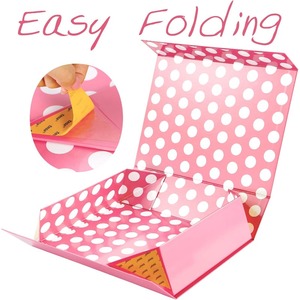 GREEN BEAN <b>gift</b> <b>box</b>, <b>large</b>-sized pink lidded <b>box</b>, customizable according to your needs - Product Image 5