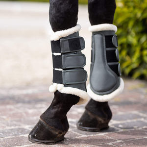 Высококачественные сапоги для лошадей, прочное оборудование для конного спорта, чистка, сапоги с индивидуальным логотипом, продукт для лошадей, подковы - Product Image 2