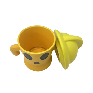 Vaso de Porcelana Fina Personalizado con Diseño de Dibujos Animados, Color y Forma Personalizables para Té, Café, Bebidas Calientes/Frías, Regreso a Clases - Product Image 5