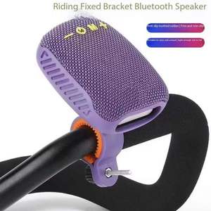 Système audio portable pour vélo d'extérieur, basses puissantes, lecteur de carte pour téléphone, étanche IPX5, autonomie de 3 à 5 heures - Product Image 2