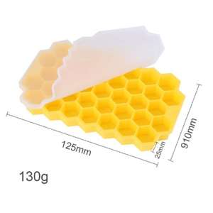 Moule à glaçons en silicone 37 cavités pour la maison – Bac à glaçons réutilisable pour la préparation de glaces maison - Product Image 6