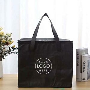 Wholesale Waterproof Delivery Cooler Bags Multi-functional Outdoor Insulated Custom Non Woven Cooler Bag With Logo Printed - Product Image 1
